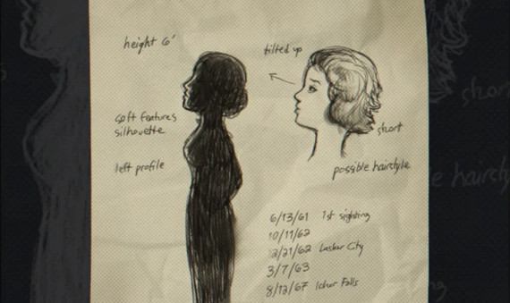 美國Local 58頻道：這個仰望天空的“女人”被多次目擊