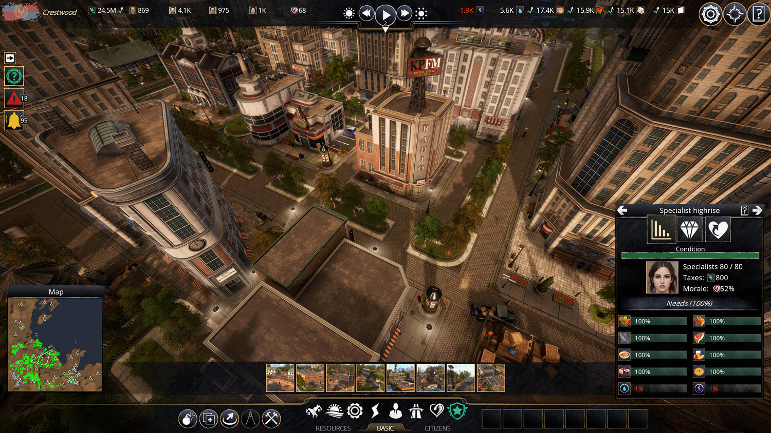 模擬戰略類城市建造遊戲《凱撒朋克》現已開放測試申請 2025年2月28日推出