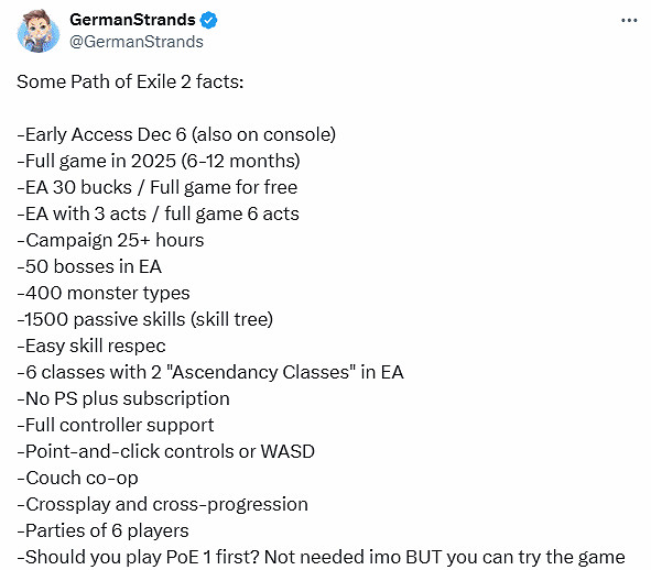 《流亡黯道2》特性匯總:戰役超25小時、400種怪物! 《流亡黯道2》特性匯總:戰役超25小時、400種怪物!