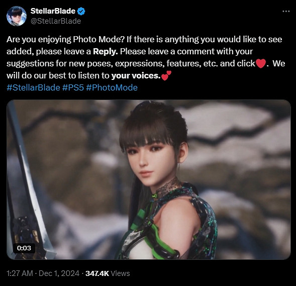 喜歡《劍星》的拍照模式嗎?官方邀你搞點新東西玩玩！