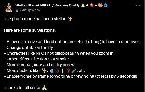 喜歡《劍星》的拍照模式嗎?官方邀你搞點新東西玩玩！