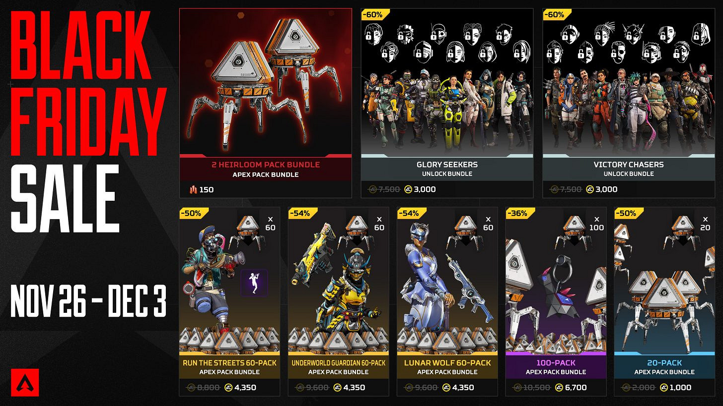 《Apex英雄》百箱活動價格介紹