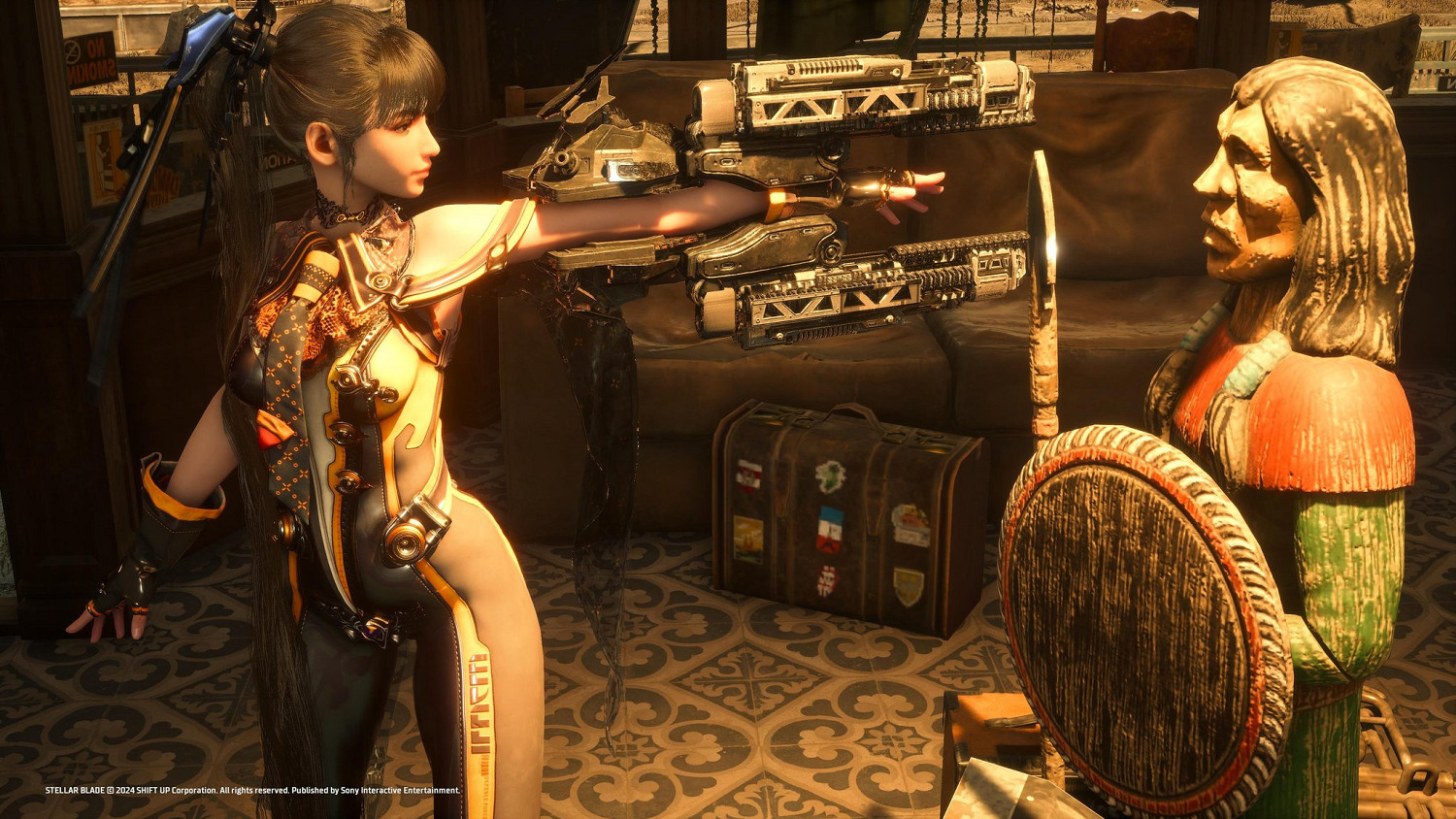 《劍星》美照大賞：伊芙開箱子的姿勢也太誘人了吧！