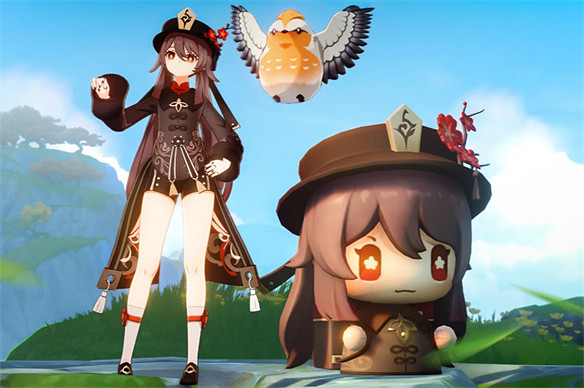 從擺件變成大頭娃娃套,原神又整了一手好活 從擺件變成大頭娃娃套,原神又整了一手好活