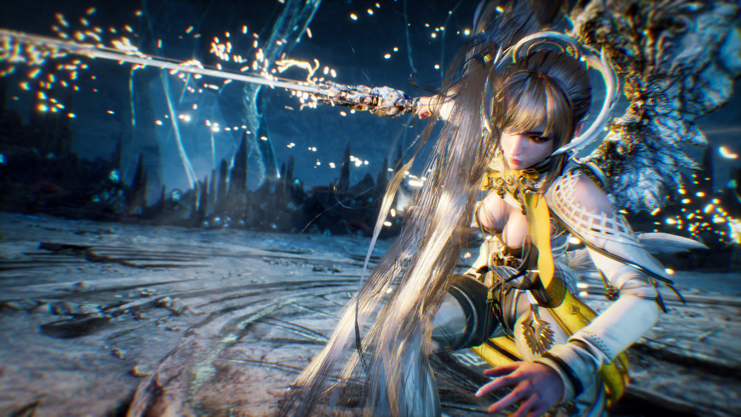 《劍星》美照大賞：伊芙開箱子的姿勢也太誘人了吧！