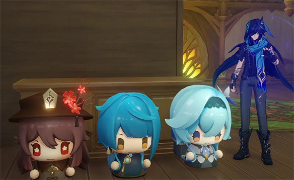 從擺件變成大頭娃娃套,原神又整了一手好活 從擺件變成大頭娃娃套,原神又整了一手好活