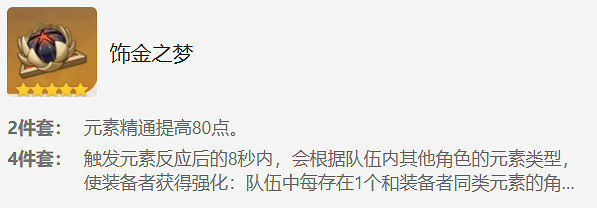 《原神》茜特菈莉聖遺物推薦 《原神》茜特菈莉聖遺物推薦