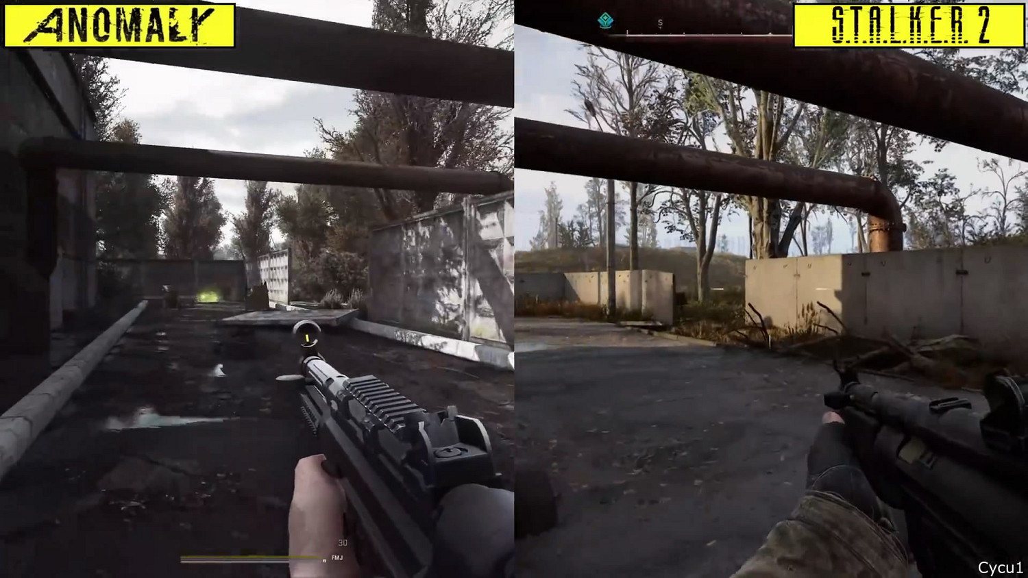 打了畫質MOD的《潛行者》和《潛行者2》畫質大比拚！