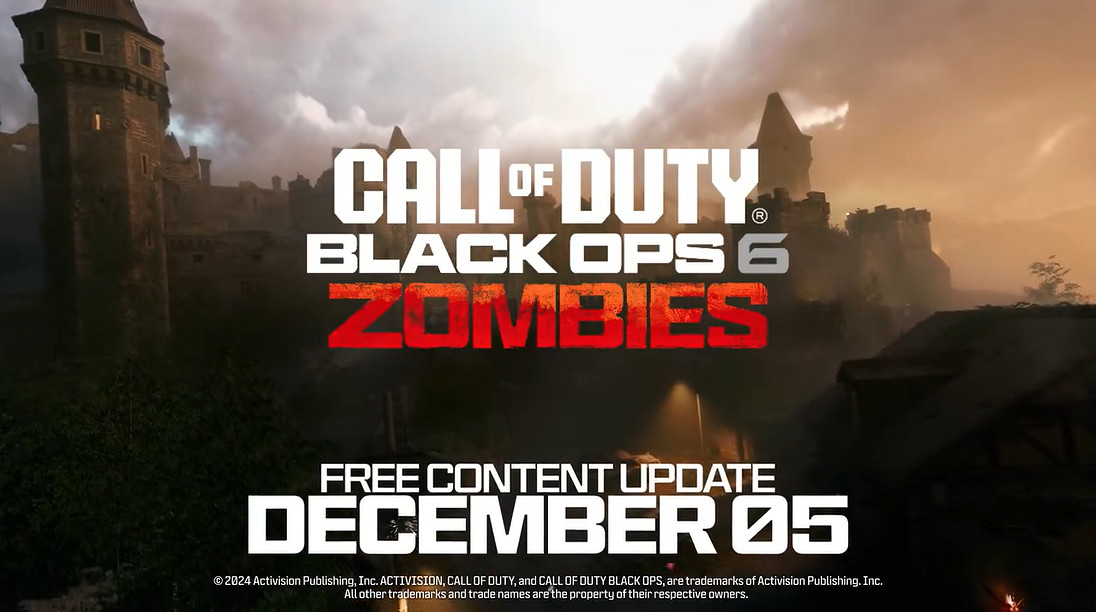 《決勝時刻21》喪屍模式新地圖預告:中世紀城堡/村莊