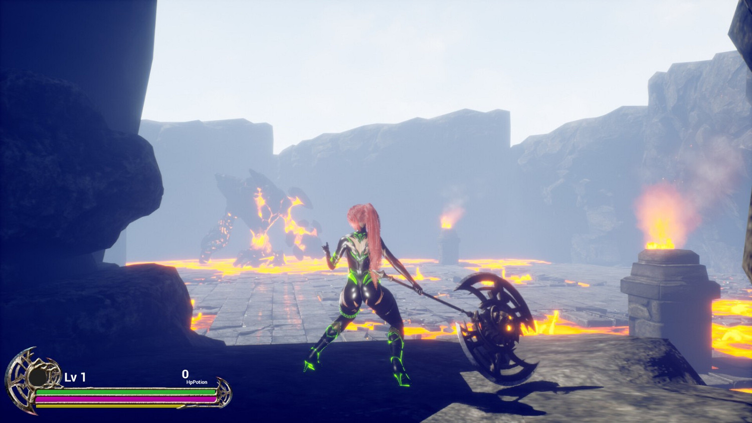 動作遊戲《Vany Slash》實機展示 大雷美少女打怪 動作遊戲《Vany Slash》實機展示 大雷美少女打怪