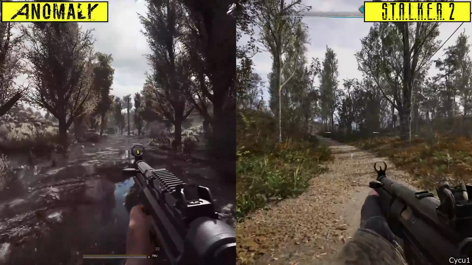 打了畫質MOD的《潛行者》和《潛行者2》畫質大比拚！