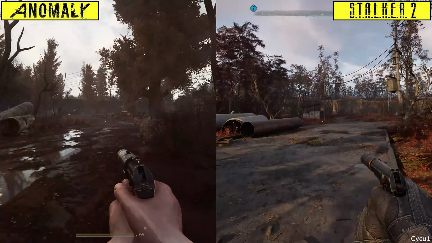 打了畫質MOD的《潛行者》和《潛行者2》畫質大比拚！