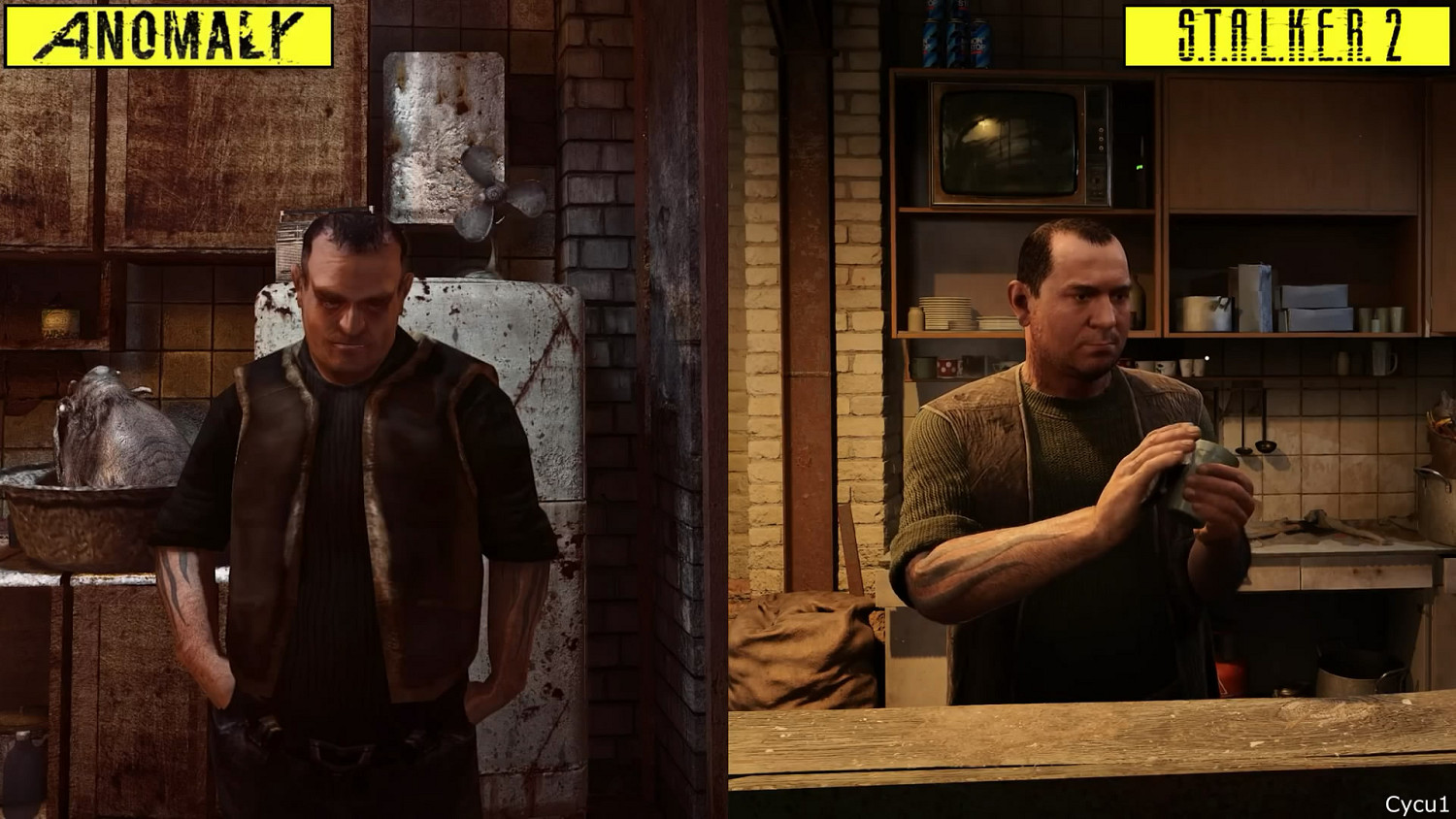 打了畫質MOD的《潛行者》和《潛行者2》畫質大比拚！