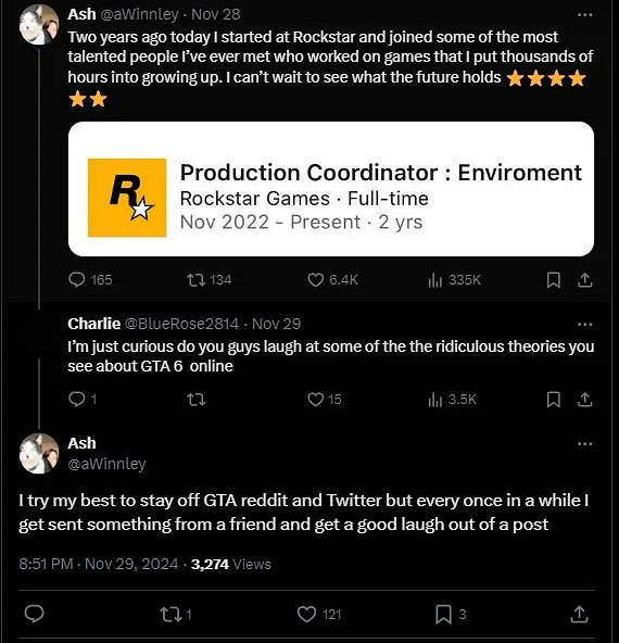 《GTA 6》開發者稱每條消息發布都能讓粉絲異想天開 《GTA 6》開發者稱每條消息發布都能讓粉絲異想天開