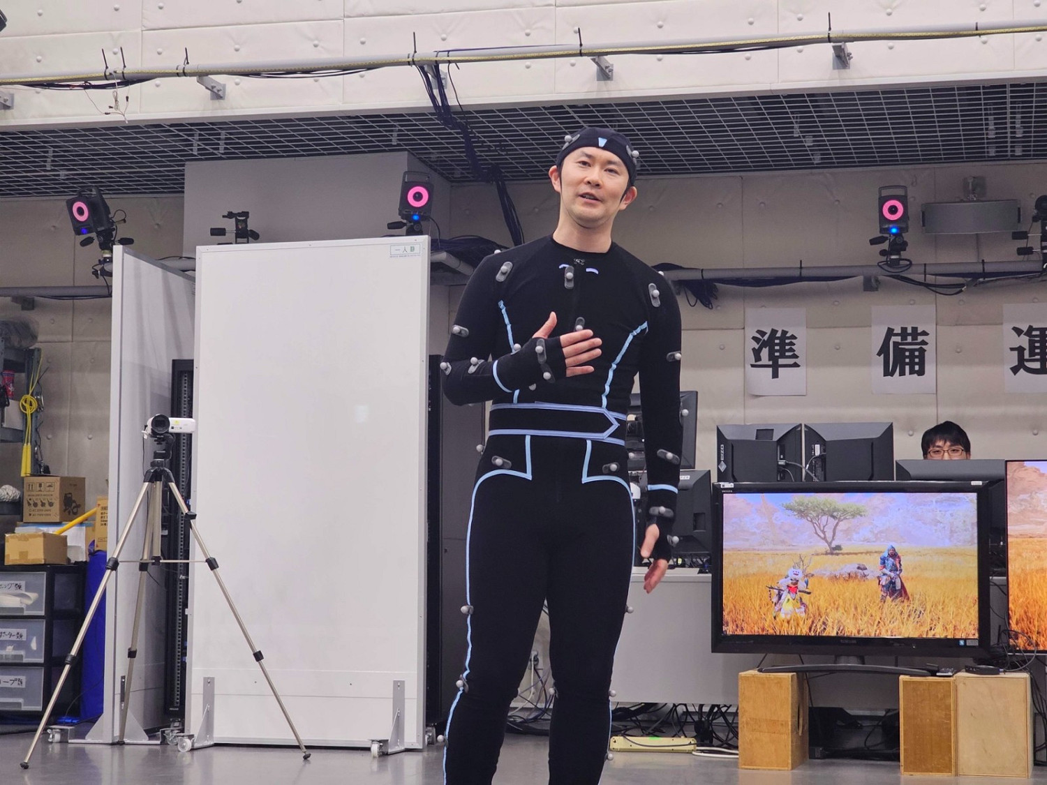 怪物動作也是動捕《魔物獵人:荒野》動作捕捉現場秘辛 怪物動作也是動捕《魔物獵人:荒野》動作捕捉現場秘辛