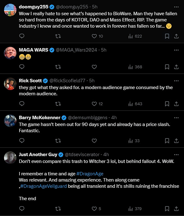 《龍騰4》已跌出Steam遊戲榜前100！亞馬遜還在降價