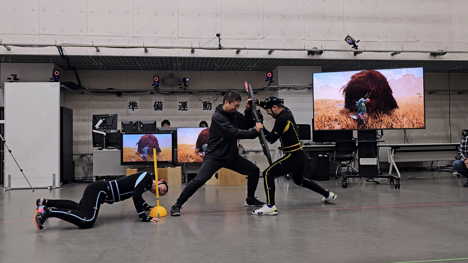 怪物動作也是動捕《魔物獵人:荒野》動作捕捉現場秘辛 怪物動作也是動捕《魔物獵人:荒野》動作捕捉現場秘辛