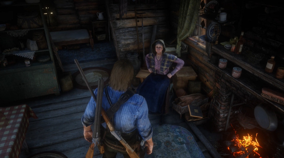 《荒野大鏢客2》暴躁老太太劇情介紹 《荒野大鏢客2》暴躁老太太劇情介紹