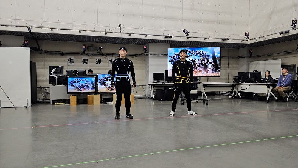 揭秘《魔物獵人:荒野》動態捕捉技術:幕後演員的故事 揭秘《魔物獵人:荒野》動態捕捉技術:幕後演員的故事