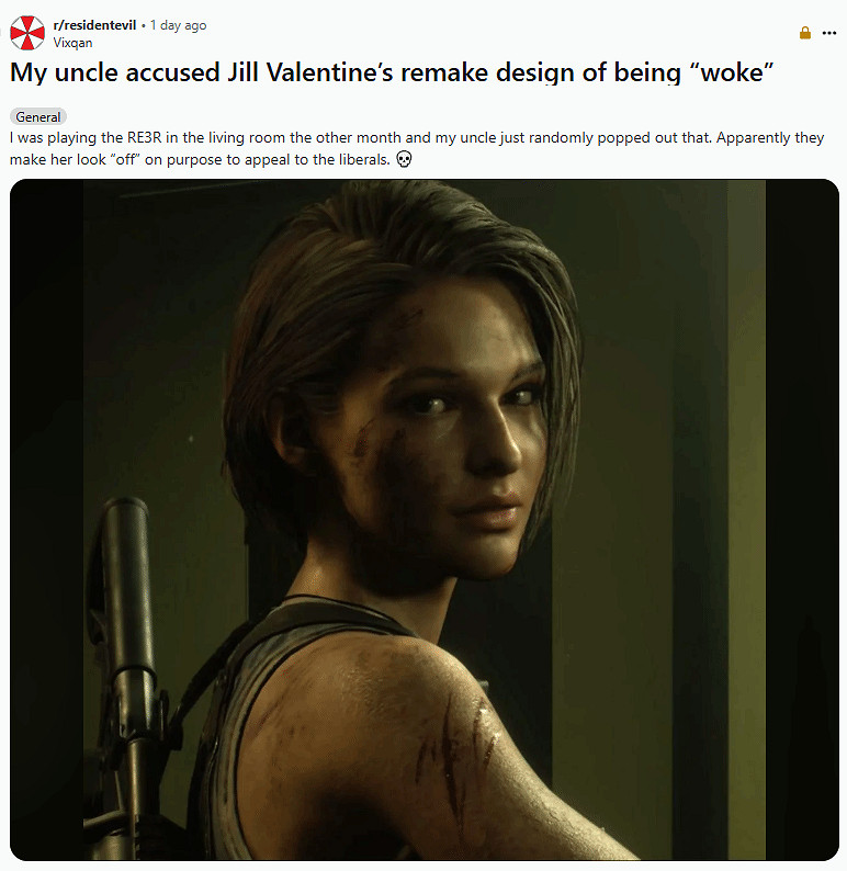 《惡靈古堡3重製版》吉爾被批很"覺醒" 玩家:她超美! 《惡靈古堡3重製版》吉爾被批很"覺醒" 玩家:她超美!