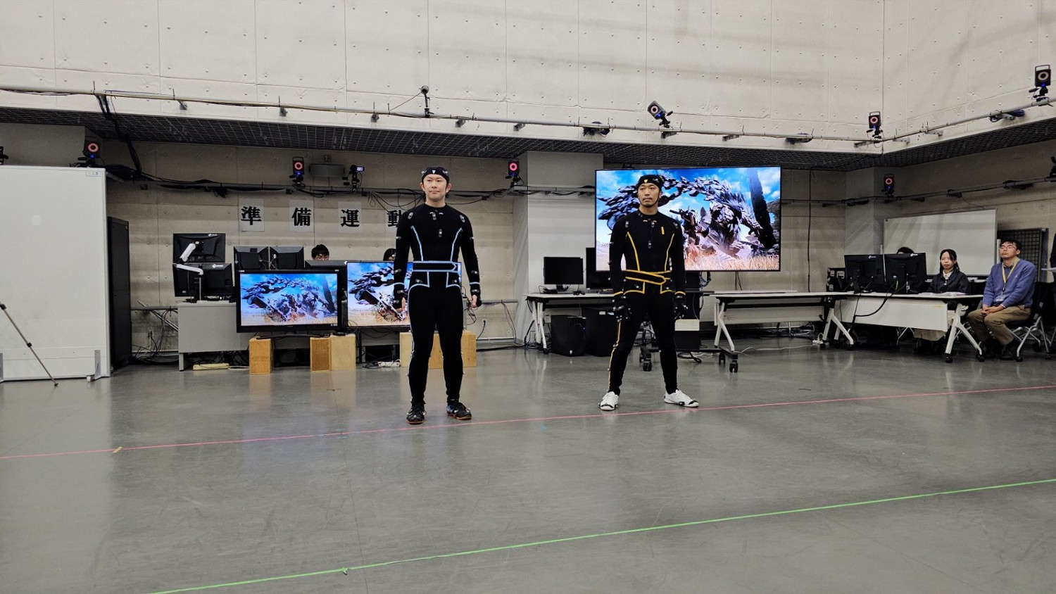 怪物動作也是動捕《魔物獵人:荒野》動作捕捉現場秘辛 怪物動作也是動捕《魔物獵人:荒野》動作捕捉現場秘辛