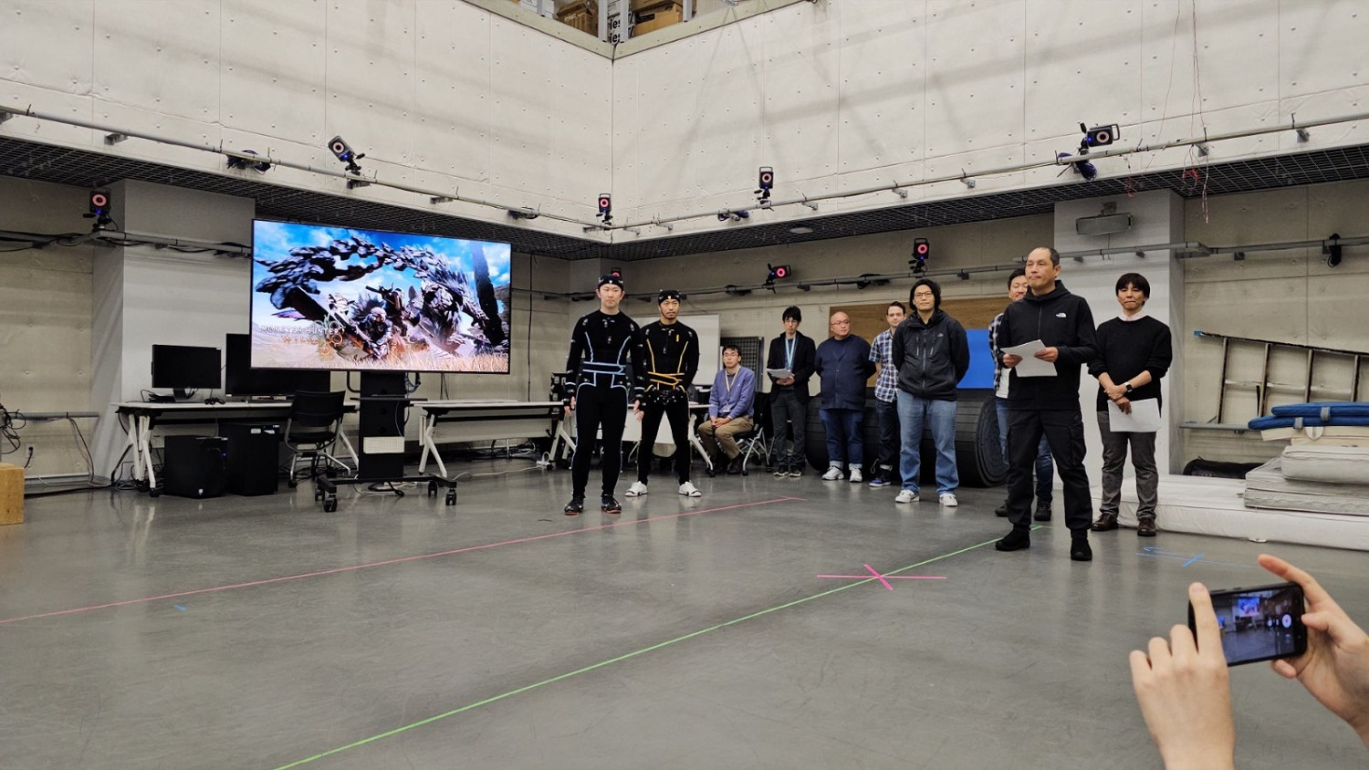 怪物動作也是動捕《魔物獵人:荒野》動作捕捉現場秘辛 怪物動作也是動捕《魔物獵人:荒野》動作捕捉現場秘辛