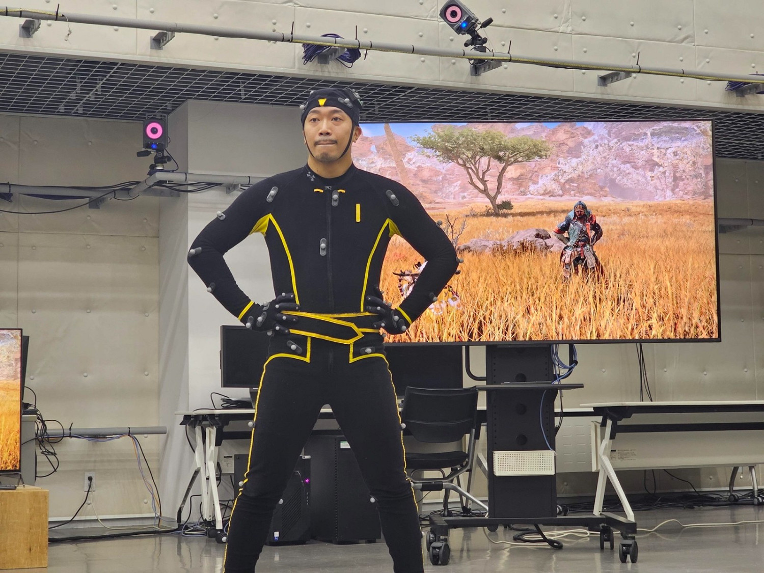 怪物動作也是動捕《魔物獵人:荒野》動作捕捉現場秘辛 怪物動作也是動捕《魔物獵人:荒野》動作捕捉現場秘辛