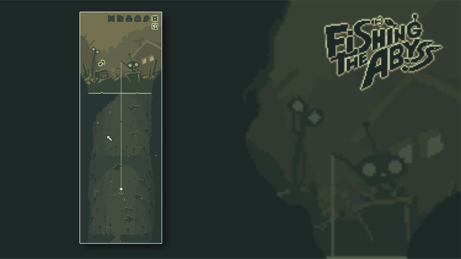 放置類像素風格釣魚遊戲《垂釣深淵》現已上線Steam平台