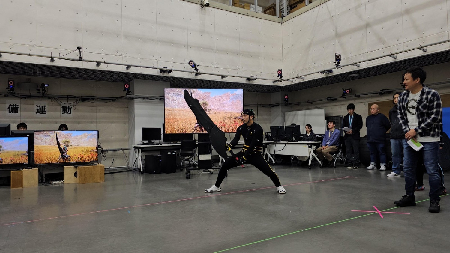 怪物動作也是動捕《魔物獵人:荒野》動作捕捉現場秘辛 怪物動作也是動捕《魔物獵人:荒野》動作捕捉現場秘辛