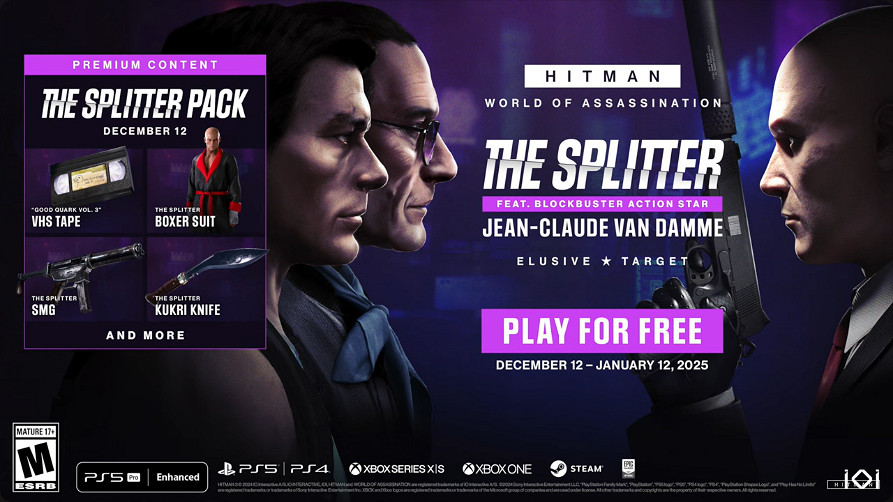 動作影星尚格·雲頓將加入《殺手》世界 免費活動全員可玩 動作影星尚格·雲頓將加入《殺手》世界 免費活動全員可玩