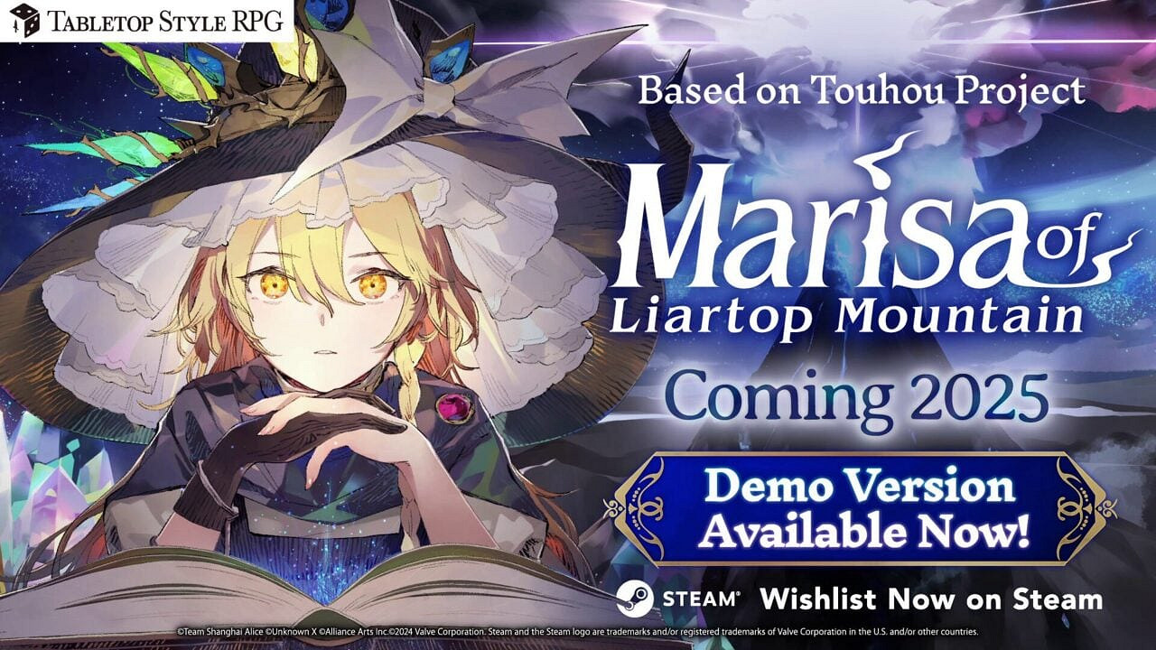 冒險RPG《胡言山的魔理沙》現已支援試玩 支援中文 冒險RPG《胡言山的魔理沙》現已支援試玩 支援中文