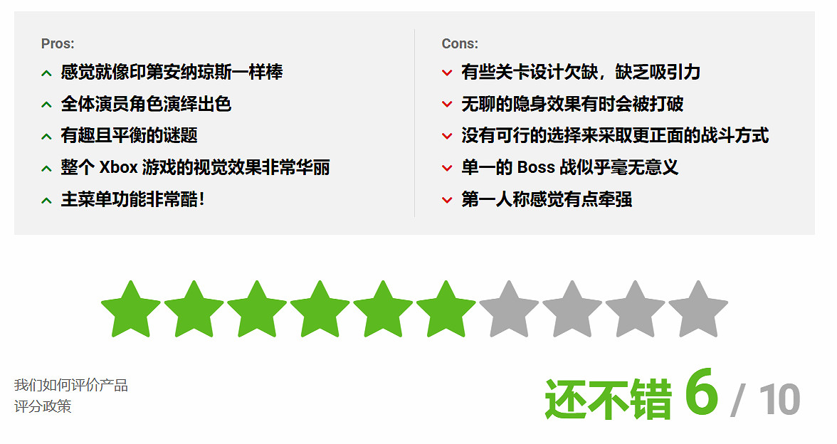 大跌眼鏡!PureXbox僅給《奪寶奇兵:古老之圈》6分 大跌眼鏡!PureXbox僅給《奪寶奇兵:古老之圈》6分