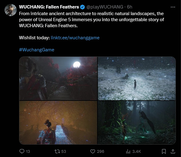 《明末:淵虛之羽》發布更多截圖 官方:虛幻5太強大! 《明末:淵虛之羽》發布更多截圖 官方:虛幻5太強大!