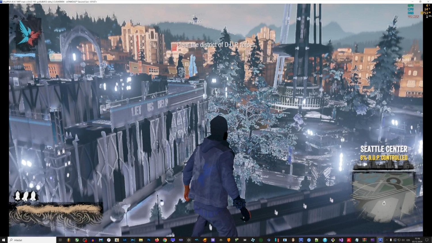 PS4模擬器成功運行《惡名昭彰：私生子》 還需改善！