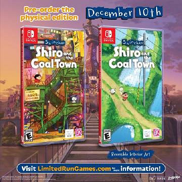 《蠟筆小新:煤炭鎮的小白》典藏版12月10日開啟預售 《蠟筆小新:煤炭鎮的小白》典藏版12月10日開啟預售