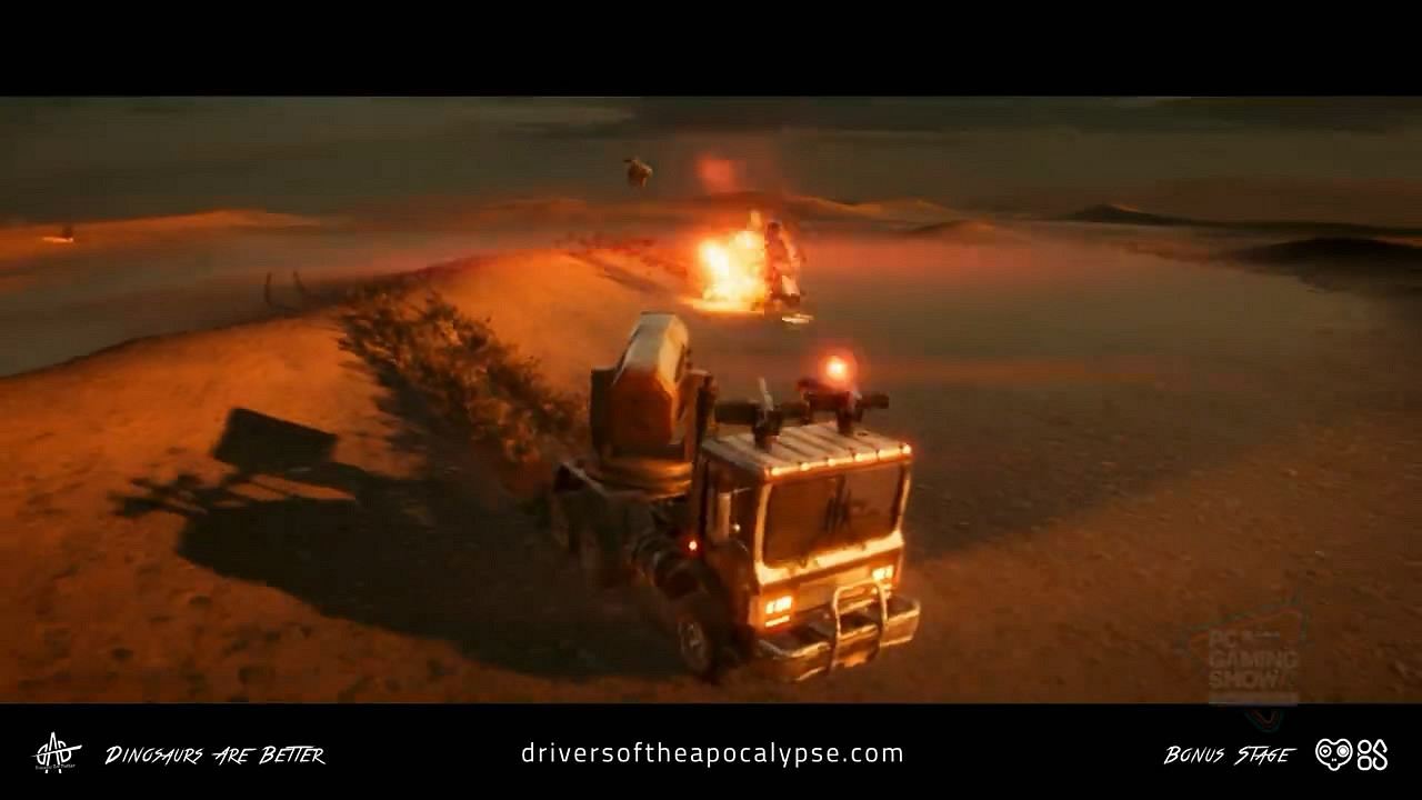 高速駕駛戰鬥動作遊戲《末世車手》全新預告片公布！