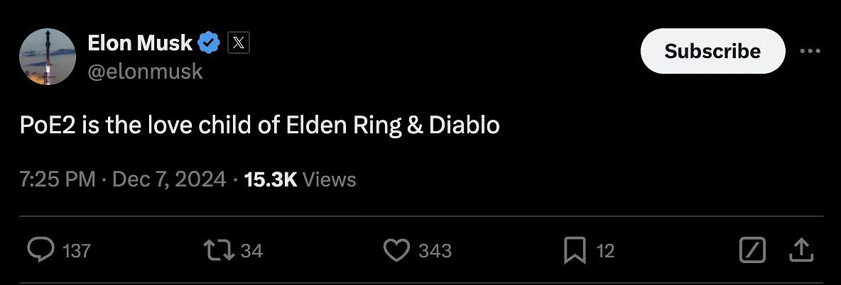 《流亡黯道2》Steam最高同時線上人數接近54萬,打破首日紀錄 《流亡黯道2》Steam最高同時線上人數接近54萬,打破首日紀錄