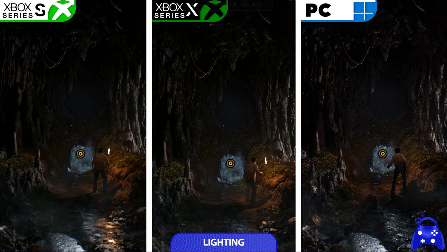 誰更讚?《奪寶奇兵:古老之圈》XSX/S/PC版畫面對比 誰更讚?《奪寶奇兵:古老之圈》XSX/S/PC版畫面對比