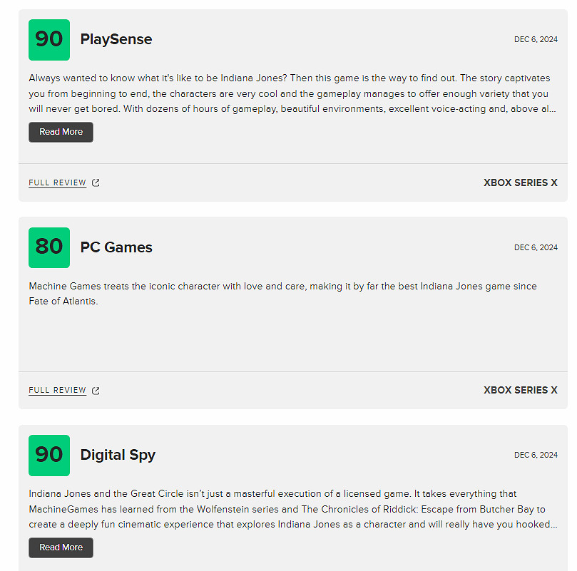 今年Xbox旗下最高評分!《奪寶奇兵》M站評分升至87分 今年Xbox旗下最高評分!《奪寶奇兵》M站評分升至87分