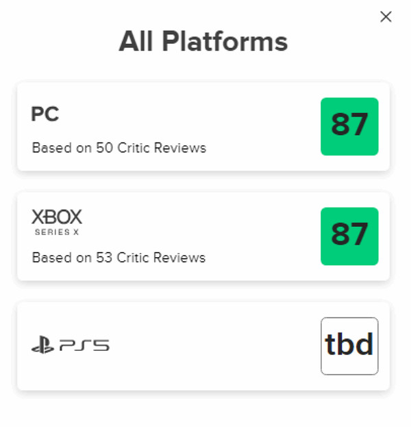 今年Xbox旗下最高評分!《奪寶奇兵》M站評分升至87分 今年Xbox旗下最高評分!《奪寶奇兵》M站評分升至87分