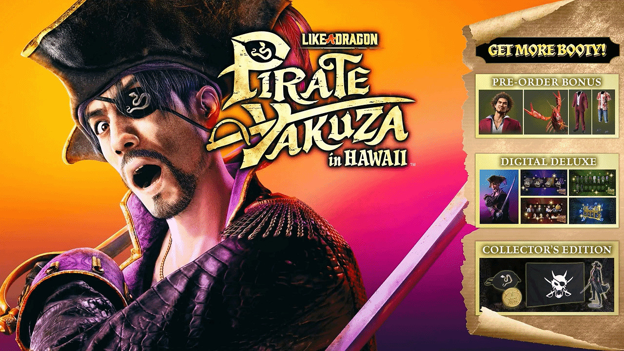 《人中之龍8外傳:夏威夷海盜》曝新預告 海盜套裝展示! 《人中之龍8外傳:夏威夷海盜》曝新預告 海盜套裝展示!