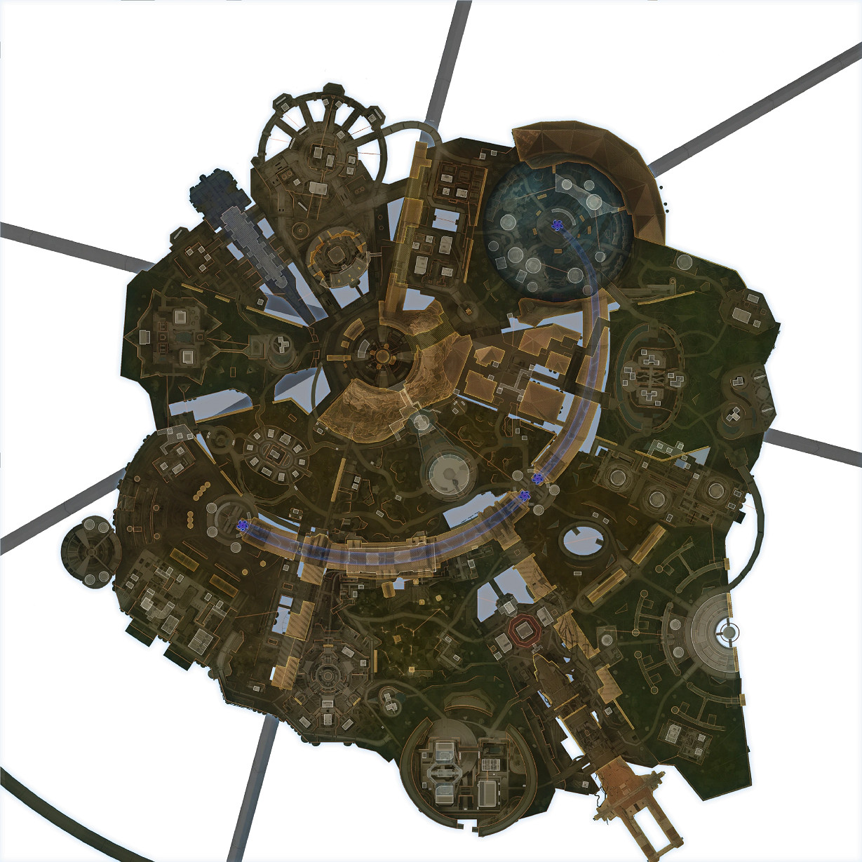 《Apex英雄》所有地圖高清大圖一覽