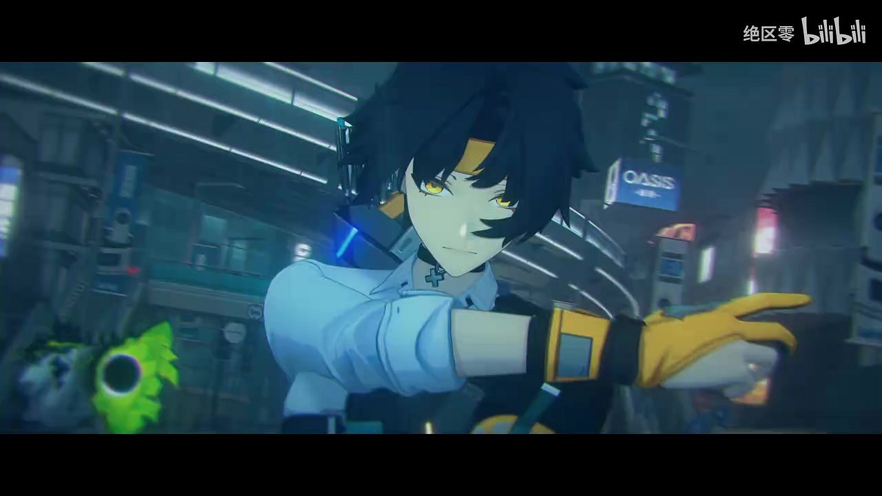 《絕區零》新角色淺羽悠真角色展示：烏鴉停落之日