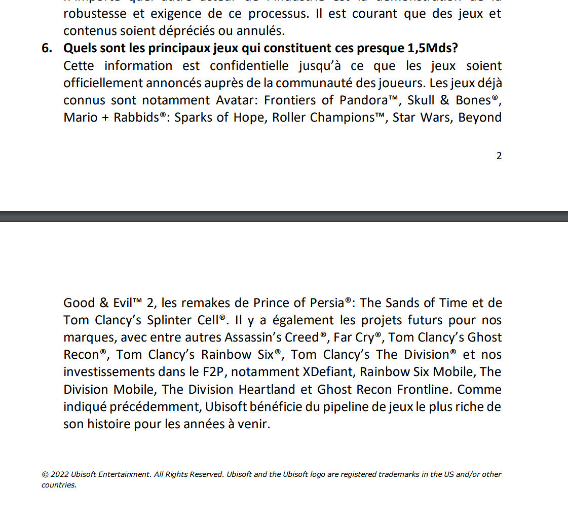 《神鬼冒險2》還活著 育碧稱正在積極開發