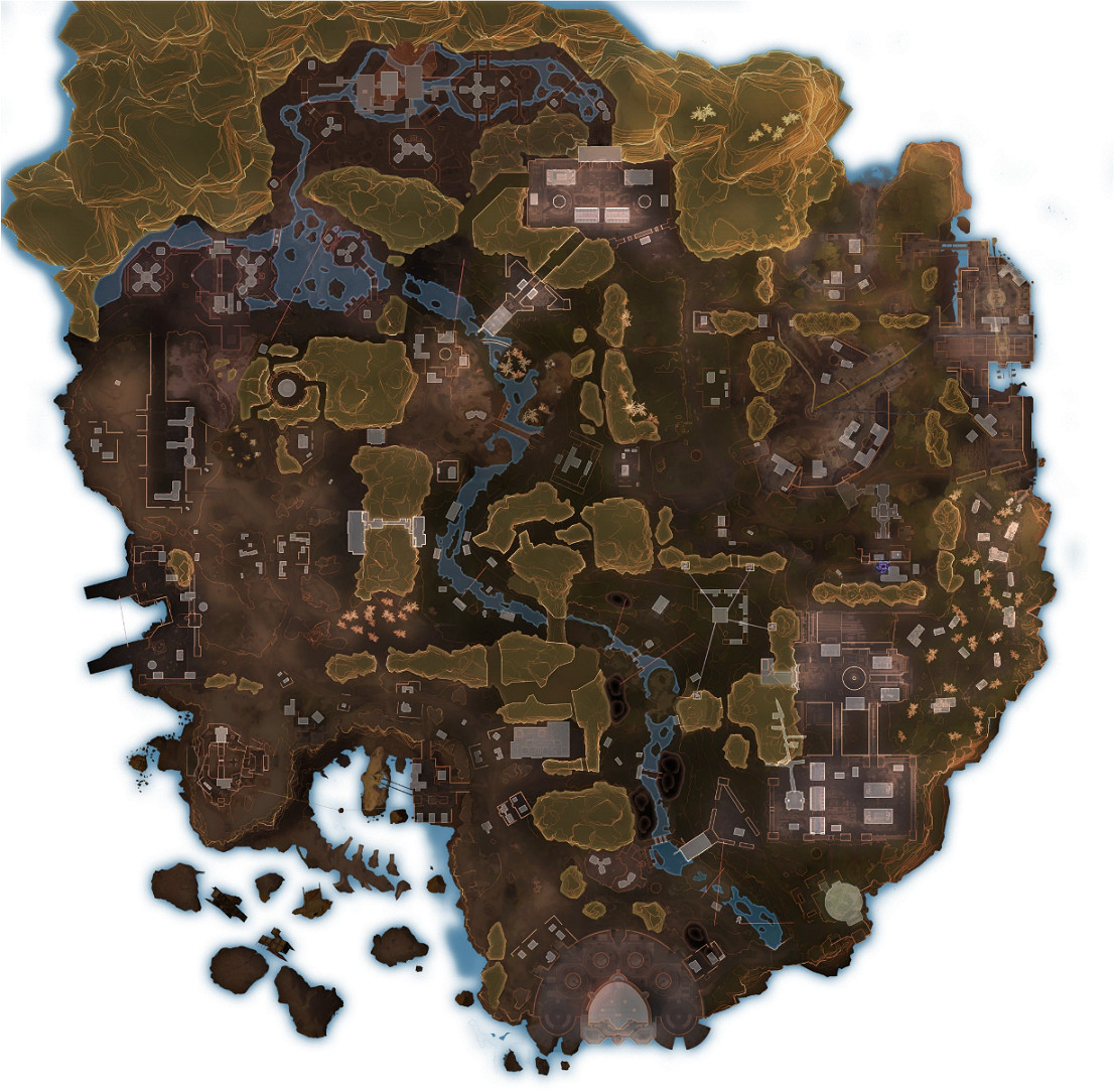 《Apex英雄》所有地圖高清大圖一覽