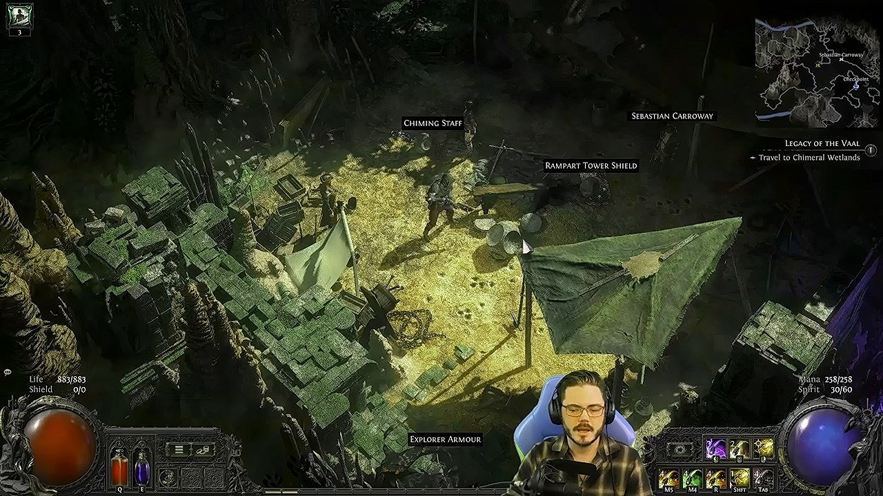 《流亡黯道2》第三幕發現秘密商販！可獲得較好裝備