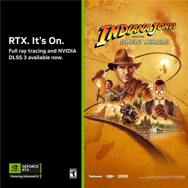 《奪寶奇兵:古老之圈》現已發布,支援DLSS 3和全景光線追蹤 《奪寶奇兵:古老之圈》現已發布,支援DLSS 3和全景光線追蹤