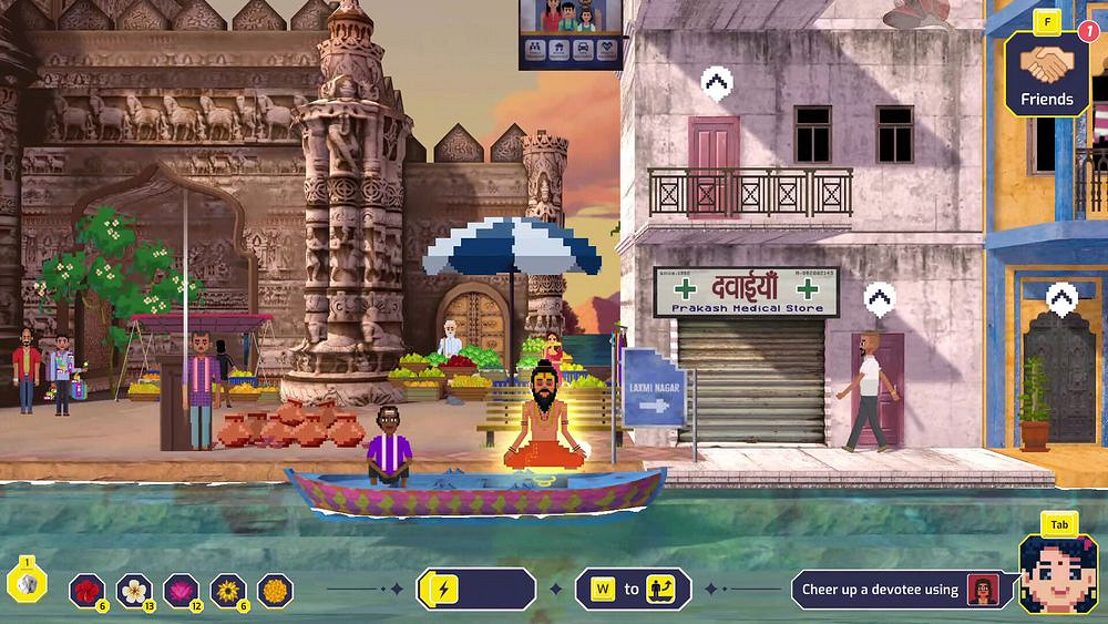 解謎遊戲《多森偵探》化身偵探探索印度街頭的離奇案件