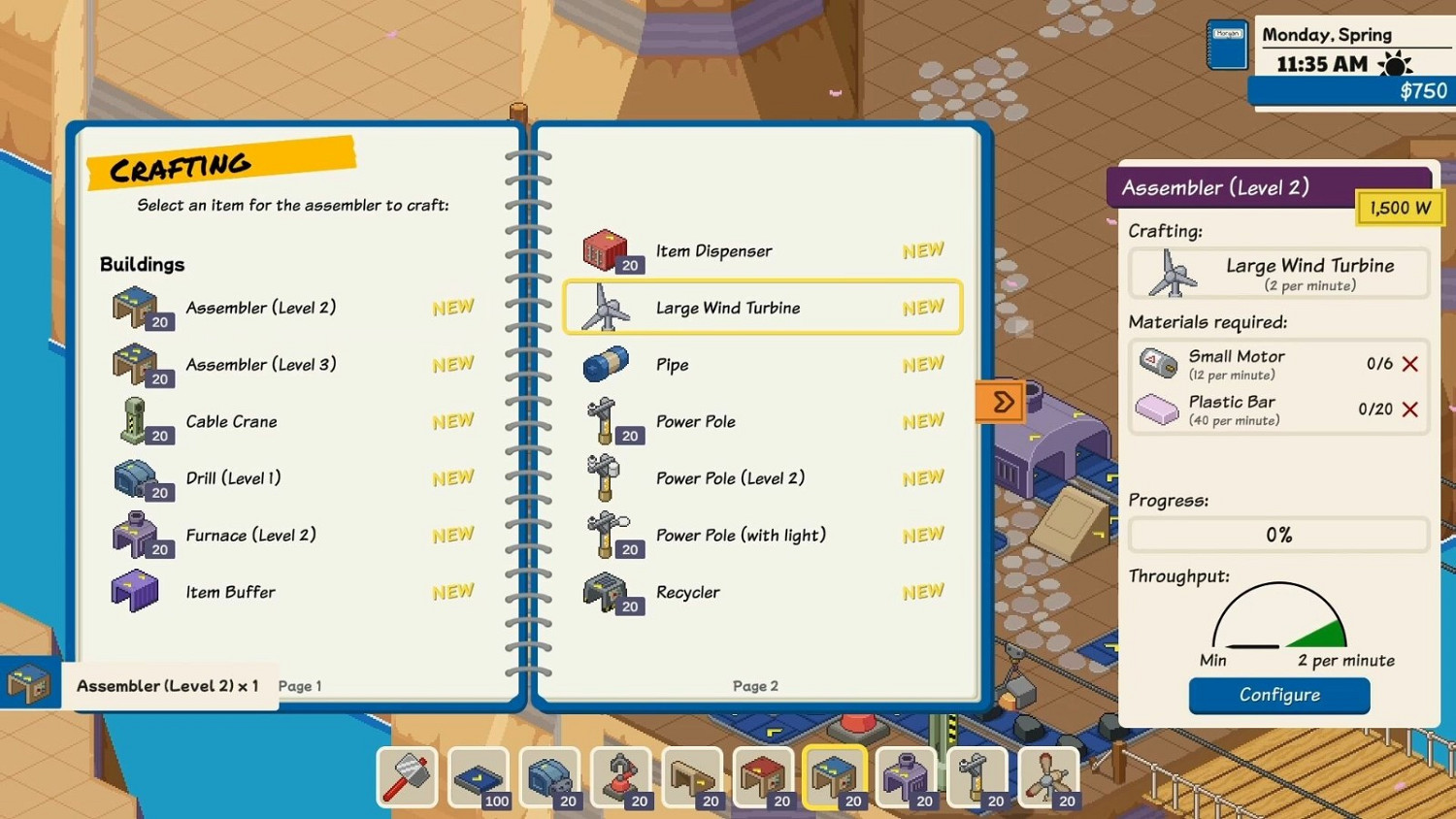 自動化建造角色扮演遊戲《小小火箭實驗室》Steam頁面公布 發售日待定 自動化建造角色扮演遊戲《小小火箭實驗室》Steam頁面公布 發售日待定