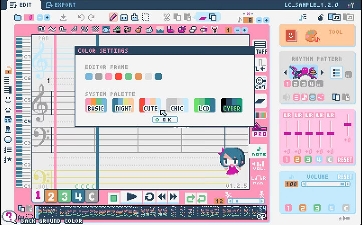 8bit音樂編輯器《Lovely Composer》上線 初學者也能用